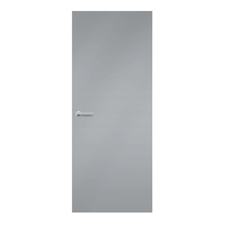 Fox Formica laminate door in warm terracotta-inspired shade, front view