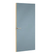 Oslo Formica laminate door, angled view with light edge lippings