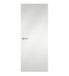 Polar White Formica laminate door in crisp, pure-white tone, front view