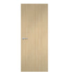 Natural Beech Formica laminate door in light beech woodgrain finish, front view