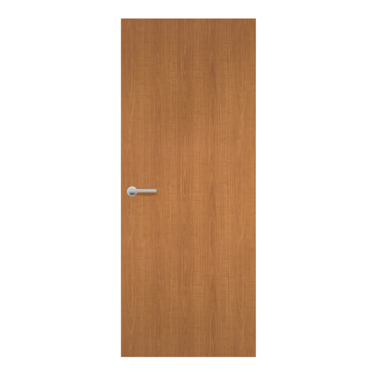 Vosges Pear Formica laminate door in refined pear woodgrain, front view