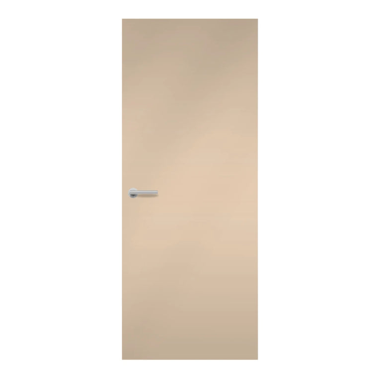 Cygnet Formica laminate door in soft white, front view