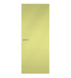 Avocado Formica laminate door in soft green shade, front view