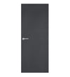 Radon Formica laminate door in strong modern grey, front view
