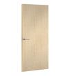 Clear Maple Formica laminate door, angled view with light edge lippings