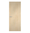 Clear Maple Formica laminate door in natural light wood finish, front view