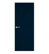 Nocturne Formica laminate door in deep charcoal finish, front view