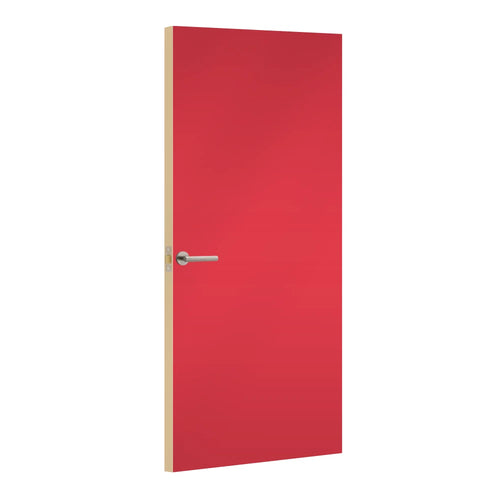 Energy Formica laminate door, angled view with light edge lippings