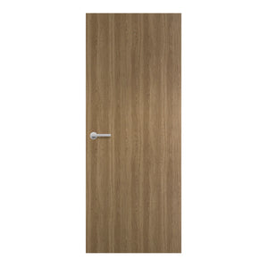 Millennium Oak Formica laminate door with soft oak texture, front view