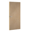 Bio-Oak Formica laminate door, angled view with light edge lippings