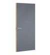Lead Formica laminate door, angled view with light edge lippings