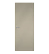 Oyster Grey Formica laminate door in a warm grey-beige tone, front view