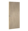 Avignon Walnut Formica laminate door, angled view with light edge lippings