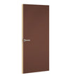 Henna Formica laminate door, angled view with light edge lippings