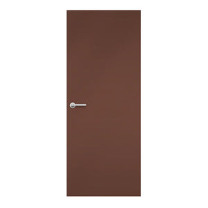 Henna Formica laminate door in a warm reddish-brown shade, front view