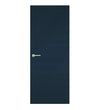Night Sea Formica laminate door in a deep ocean blue tone, front view