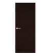 Night Shade Formica laminate door in a bold charcoal-black finish, front view