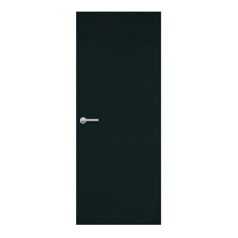 Night Forest Formica laminate door in a rich dark green shade, front view