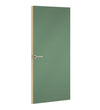Marble Green Formica laminate door, angled view with light edge lippings