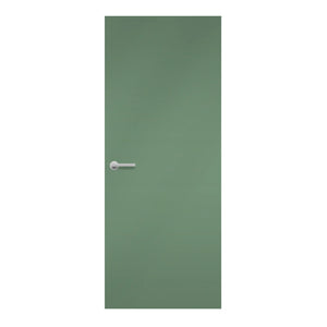 Marble Green Formica laminate door a smooth green tone, front view