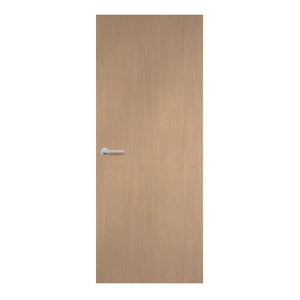 Carpentry Oak Formica laminate door in natural oak woodgrain finish, front view