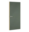 Green Slate Formica laminate door, angled view with light edge lippings