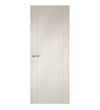 White Ash Formica laminate door in pale woodgrain tone, front view
