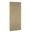 Natural Ash Formica laminate door, angled view with light edge lippings
