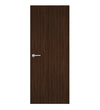 Jarrah Legno Formica laminate door in rich reddish-brown woodgrain, front view
