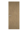 Rural Oak Formica laminate door in natural rustic oak, front view
