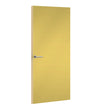Just Gold Formica laminate door, angled view with light edge lippings