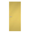 Just Gold Formica laminate door in warm golden tone, front view