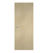 Raw Birchply Formica laminate door in light birch woodgrain finish, front view