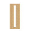 Ladder 5P Glazed Oak Internal Door Unfinished