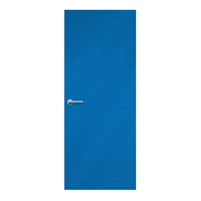 Bleu Flash Laminate Door B001 Polyrey