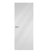 Gris Tourterelle laminate door in soft dove-grey tone, front view