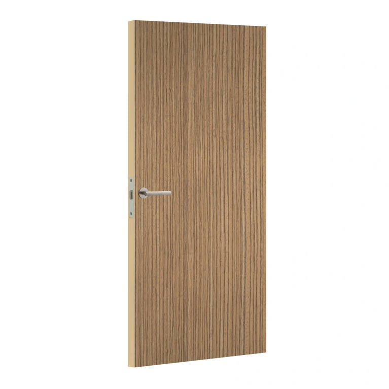 Angled View of Polyrey Laminate Door  in Z008 color