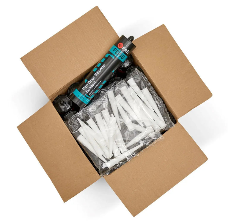 FAS Fire Door Silicone Sealant 310ml Cartridge White