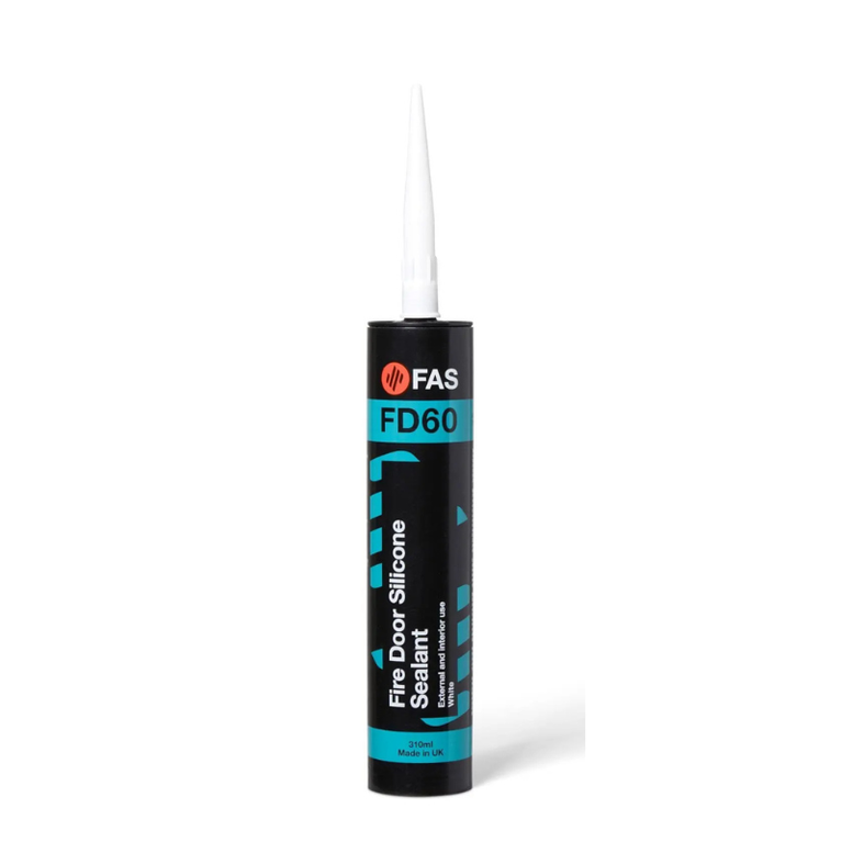 FAS Fire Door Silicone Sealant 310ml Cartridge White