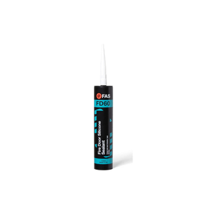 FAS Fire Door Silicone Sealant 310ml Cartridge White