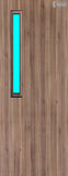 Walnut Veneer - 7G - Glazed Door (FD30)