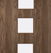 Walnut Veneer - 10G - Glazed Door (FD30)