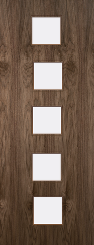 Walnut Veneer - 10G - Glazed Door (FD30)