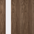 Walnut Veneer - 20G - Glazed Door (FD30)