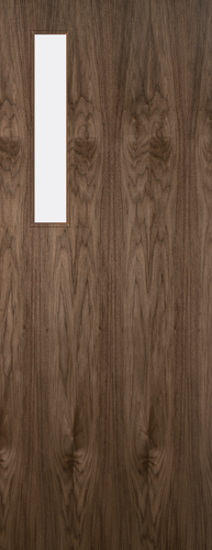 Walnut Veneer - 3G - Glazed Door (FD30)