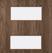 Walnut Veneer - 50G - Glazed Door (FD30)