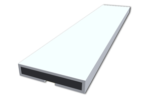 20 x 4 Plain Intumescent Strip