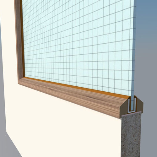 Walnut Glazing Bead FD60