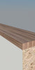 Walnut Lipping
