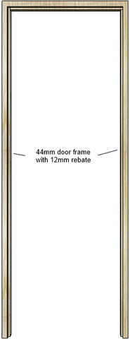 Ash Door Frame (44mm)